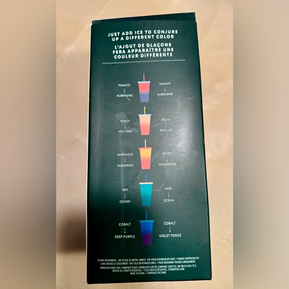 Starbucks Reusable Color Changing cups - Picture 2 of 2